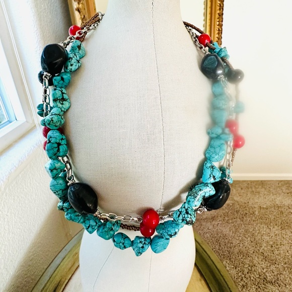 Southwestern Turquoise Jewelry lot - Picture 12 of 17